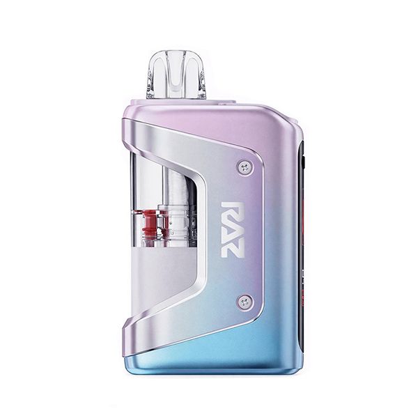 White Gummy Disposable Vape RAZ VUE 50k Kit