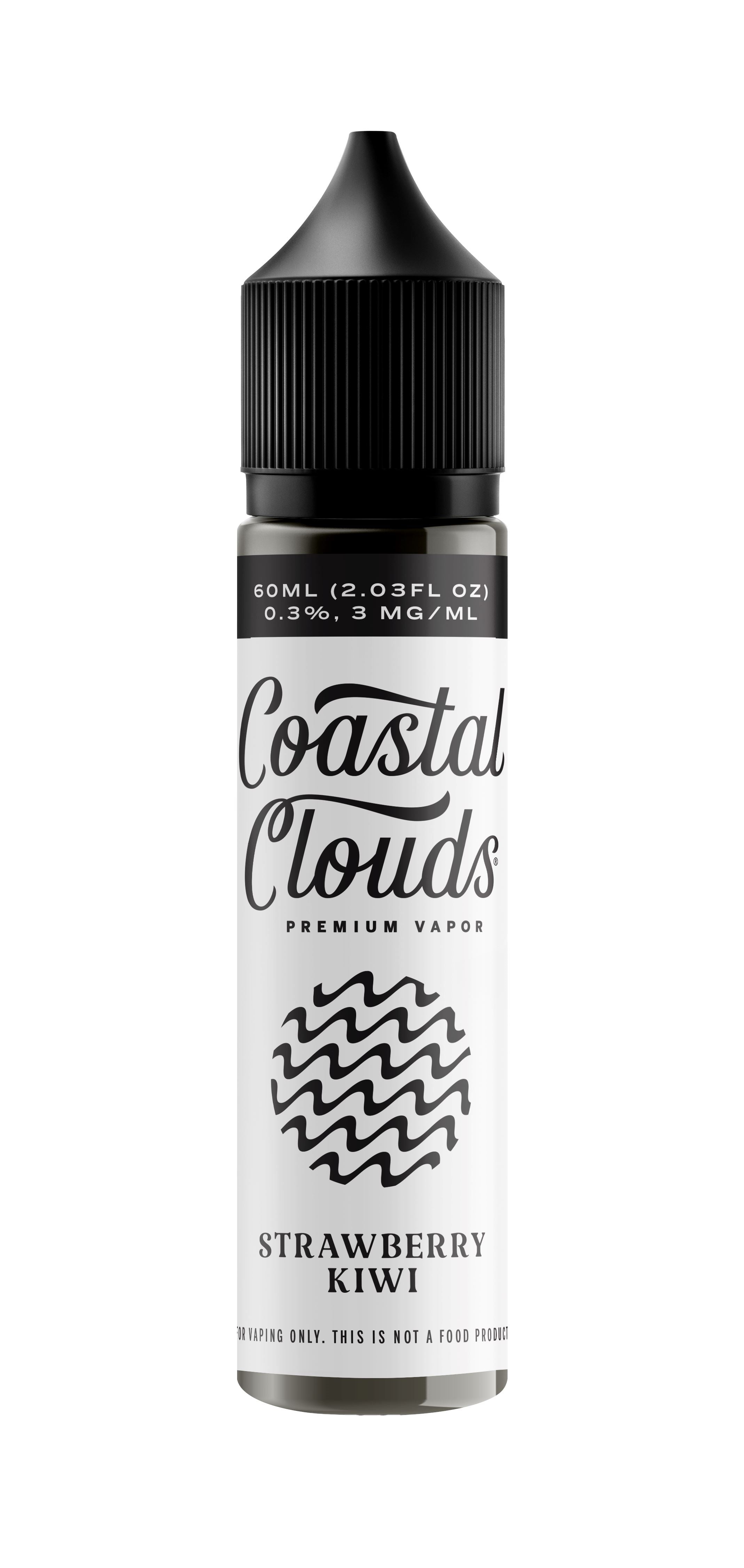 Strawberry Kiwi by Coastal Clouds TFN 60ml - Black Coral