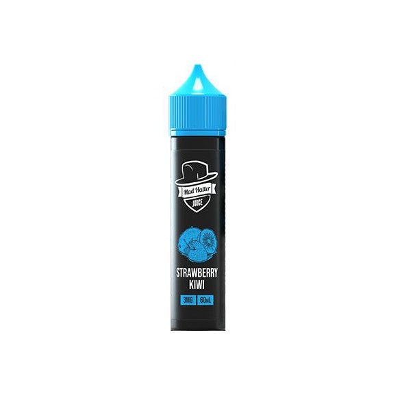 Strawberry Kiwi by Mad Hatter 60mL - Black Coral