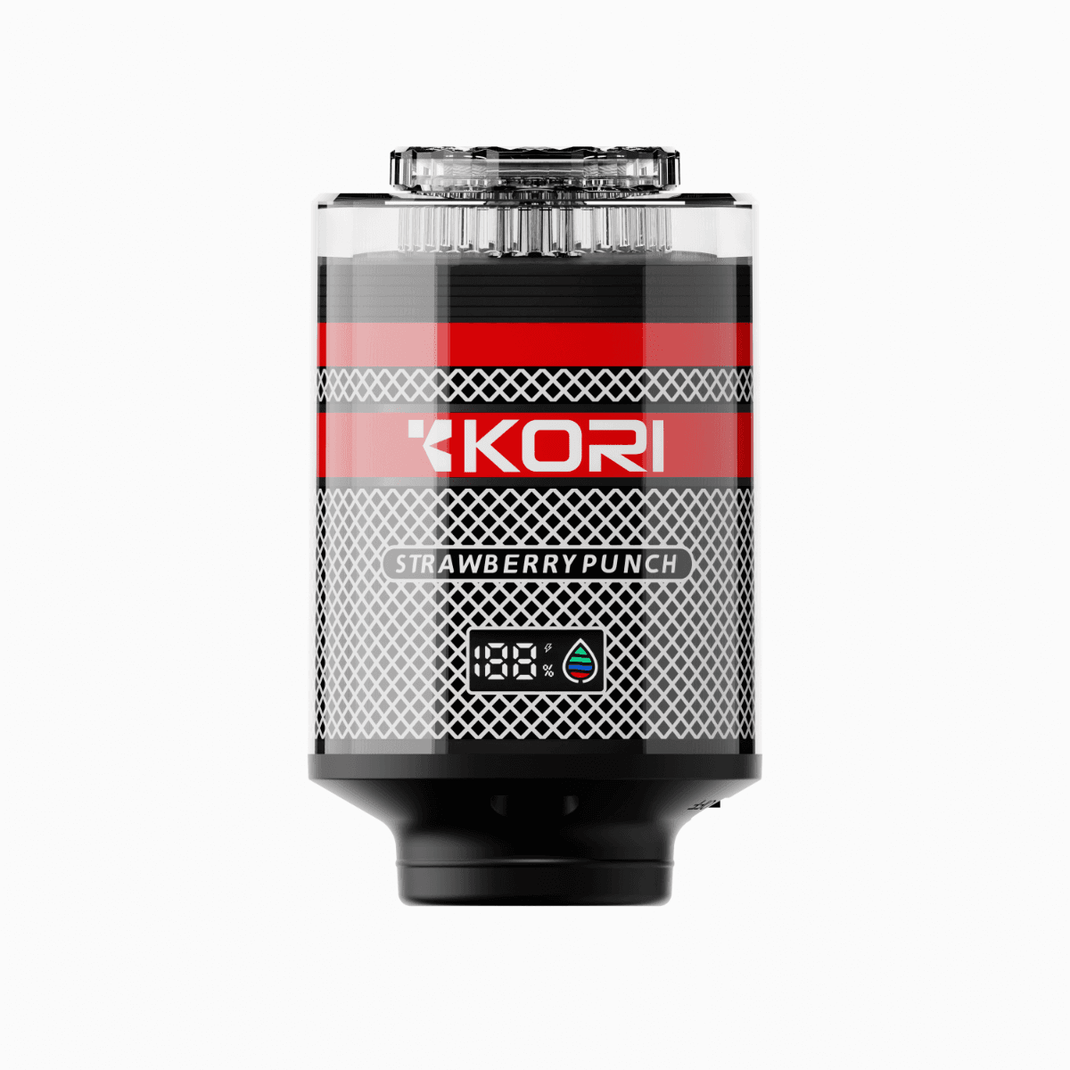 KORI E-Hookah Head 100K 2-in-1 Disposable E-Hookah - Black Coral