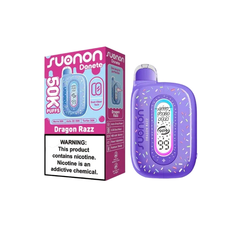 Dragon Razz Disposable Vape - Suonon Donete 50K 