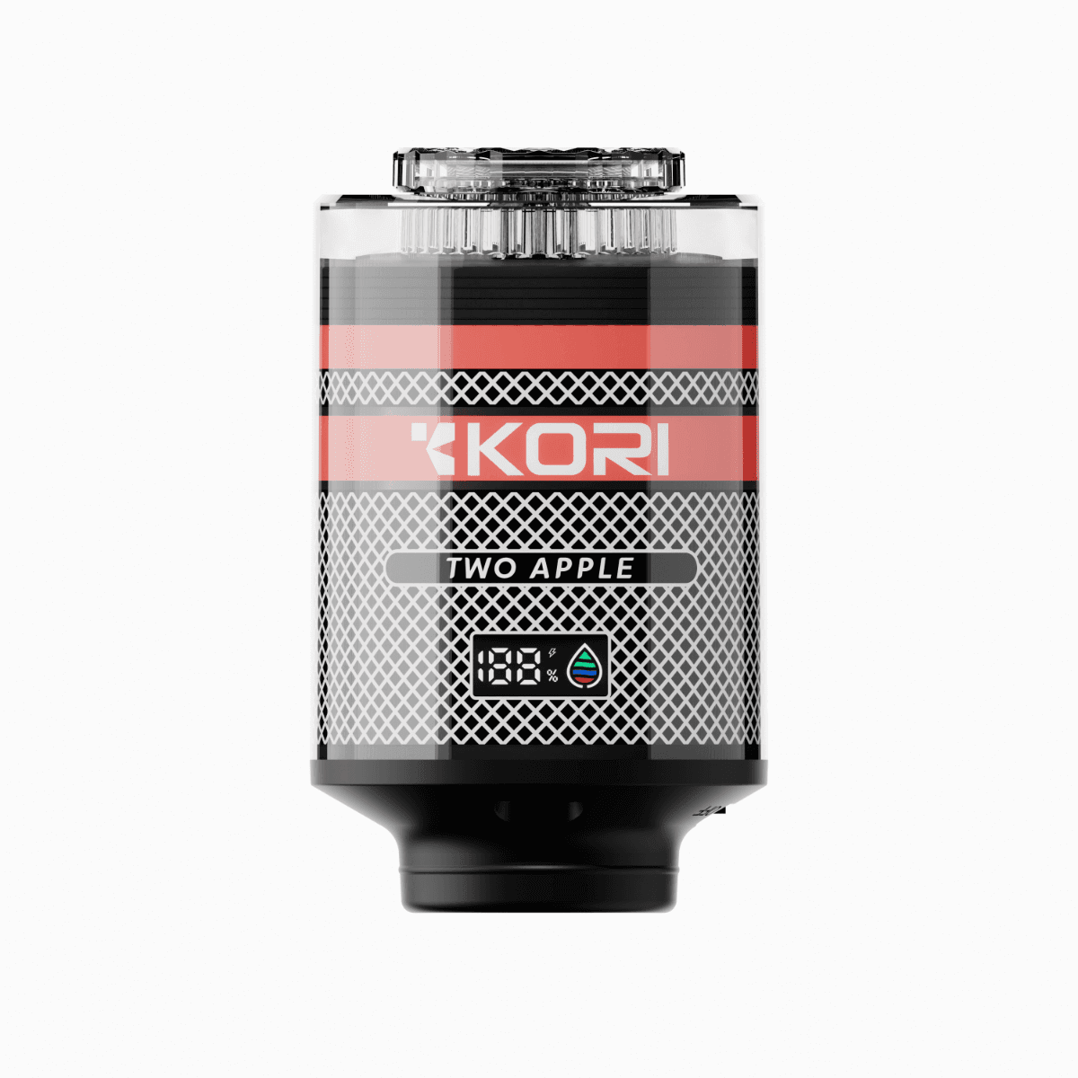 KORI E-Hookah Head 100K 2-in-1 Disposable E-Hookah - Black Coral