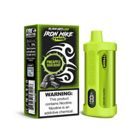 Pineapple Sour Berry Tyson 2.0 Iron Mike disposable vape packaging 