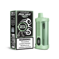 Pineapple Melon Tyson 2.0 Iron Mike disposable vape packaging 
