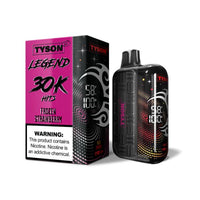 Frozen Strawberry Tyson 2.0 Legend 30K disposable vape packaging 