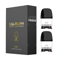 Caliburn G2 Replacement Pod Cartridge - 2 Count - Black Coral