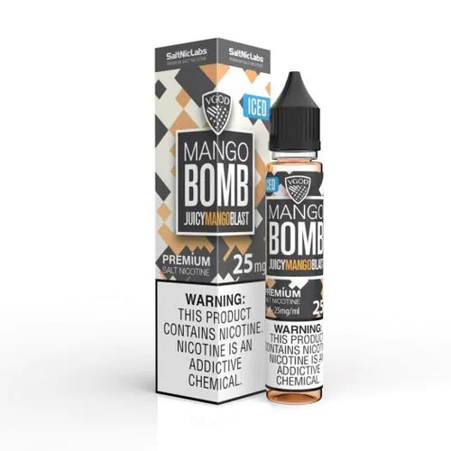 Ice Mango Bomb - VGOD SaltNic Labs 25mg | Online Vape Shop