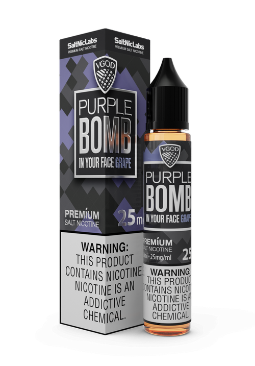 Purple Bomb - VGOD SaltNic Labs 25mg | Online Vape Shop