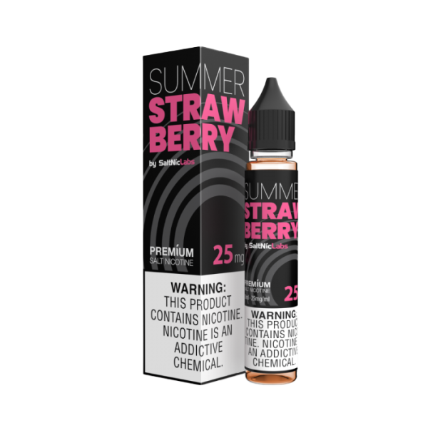 Summer Strawberry VGOD SaltNic Labs 25mg E-Liquid packaging