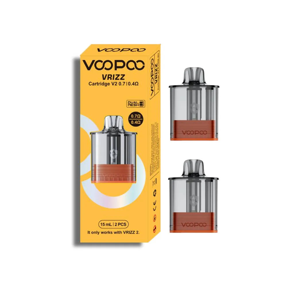 Vrizz Cartridge V2 0.4Ω/0.7Ω - Voopoo disposable vape