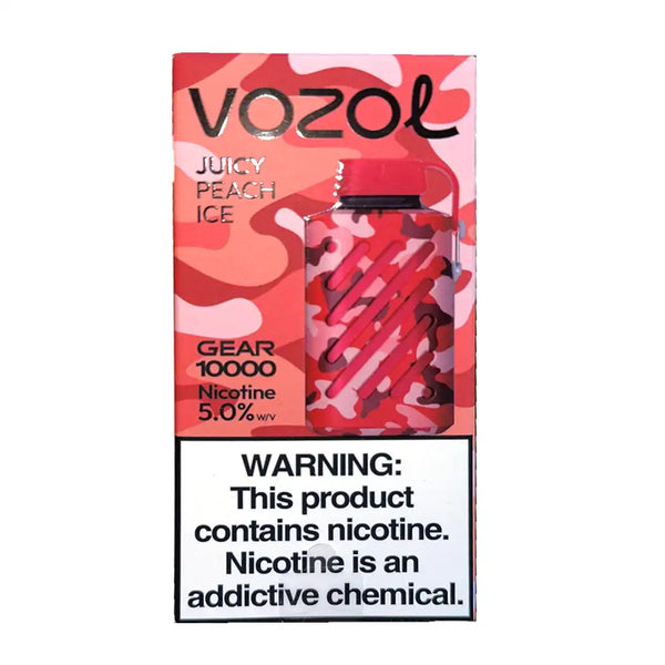 Juicy Peach Ice - Vozol Gear 10000
