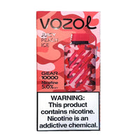 vozol 20000 peach ice VOZOL Gear Power 20000 Rechargeable Disposable Kit (LED Display) Clearance main image 0