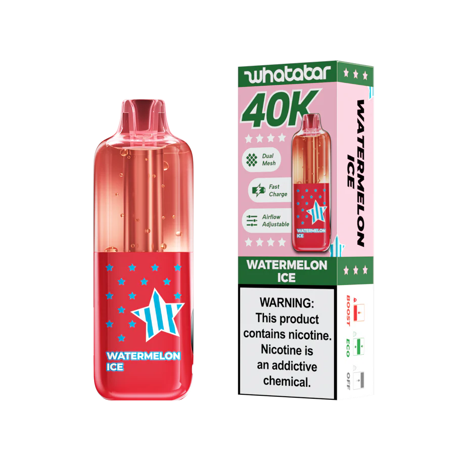 Watermelon Ice Disposable Vape - Whatabar Linko 40K 